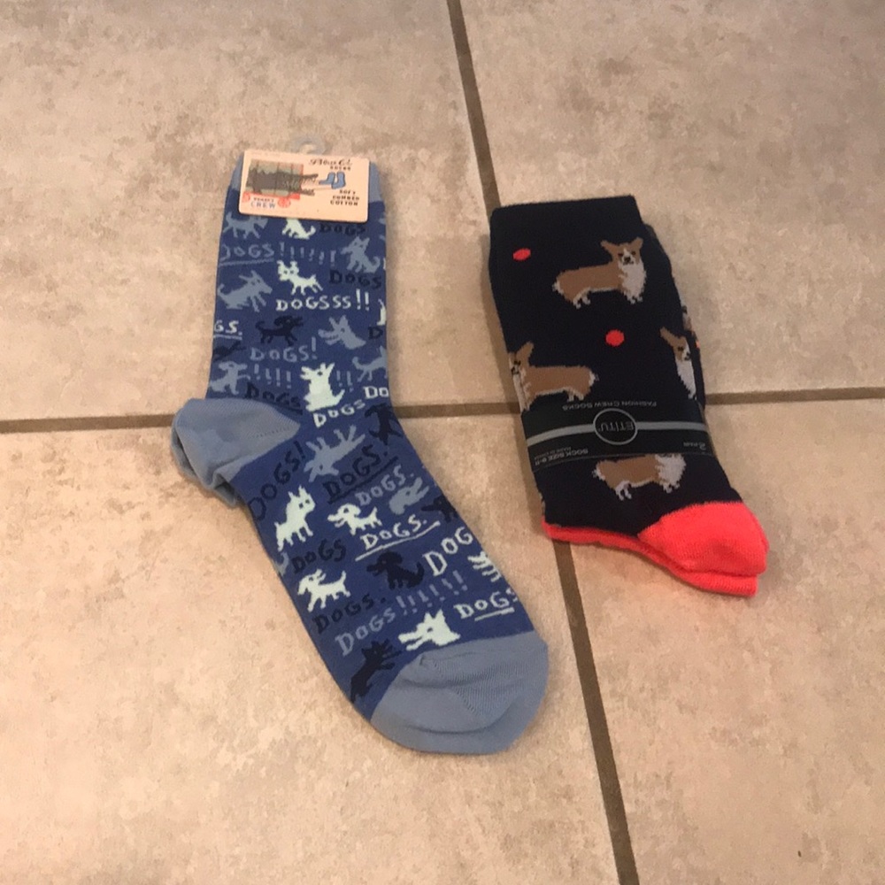 Cute doggie long socks